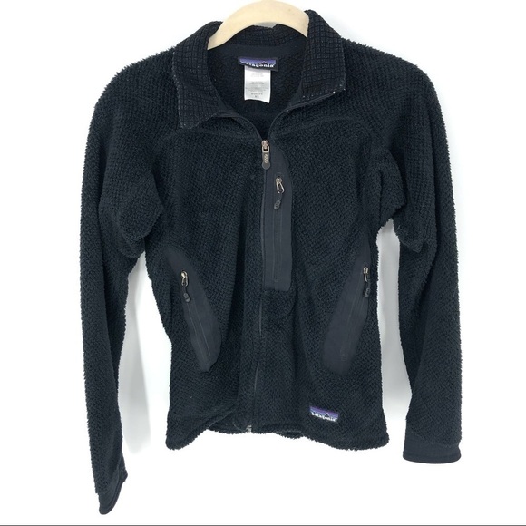 Patagonia Regulator Fleece Full Zip Jacket In Black 25145F8 Womens XS - Picture 4 of 9